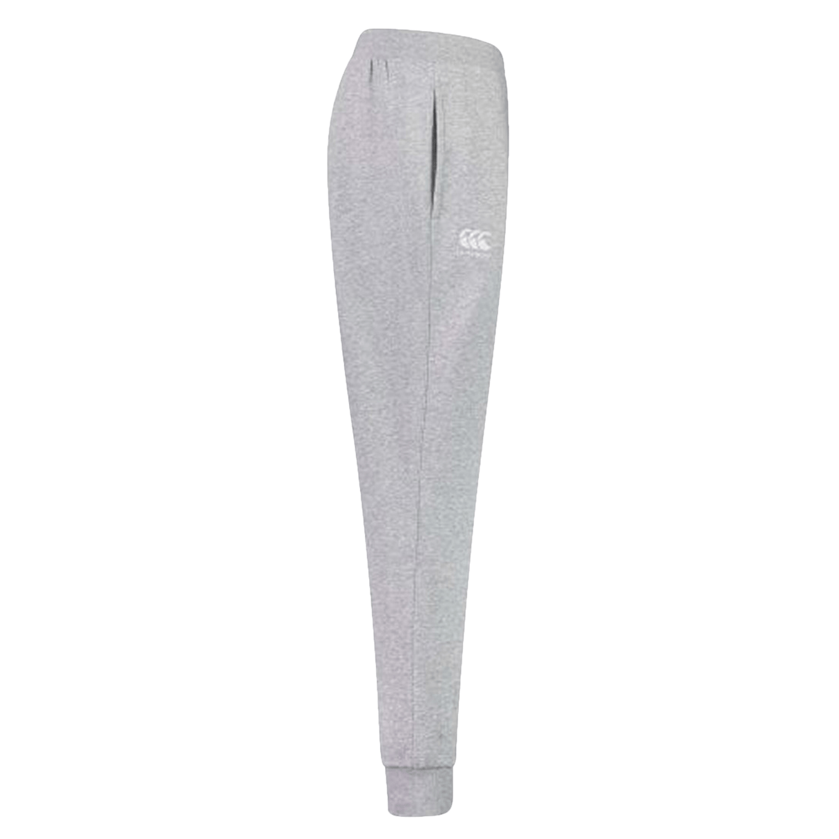 Canterbury Anchor Fleece Pant with a small logo on the upper left thigh, featuring an elasticated waistband and elastic cuffs.
