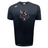 The WRS Canterbury Cypress Warriors Men's Rugby Tempo Vapodri T-Shirt is a black short-sleeve tee featuring a "Cypress Warriors Men's Rugby 2024" logo with a warrior graphic and white Canterbury logo, designed for peak performance.