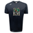 Introducing the Lewis County Elks Tempo Vapodri T-Shirt by Canterbury from WRS Canterbury. This navy blue athletic shirt features the distinctive Lewis County Elks logo with a stag against a green background on the front. Crafted in the classic Canterbury style for a comfortable fit, this moisture-wicking sports tee is ideal for active days as well as casual wear.