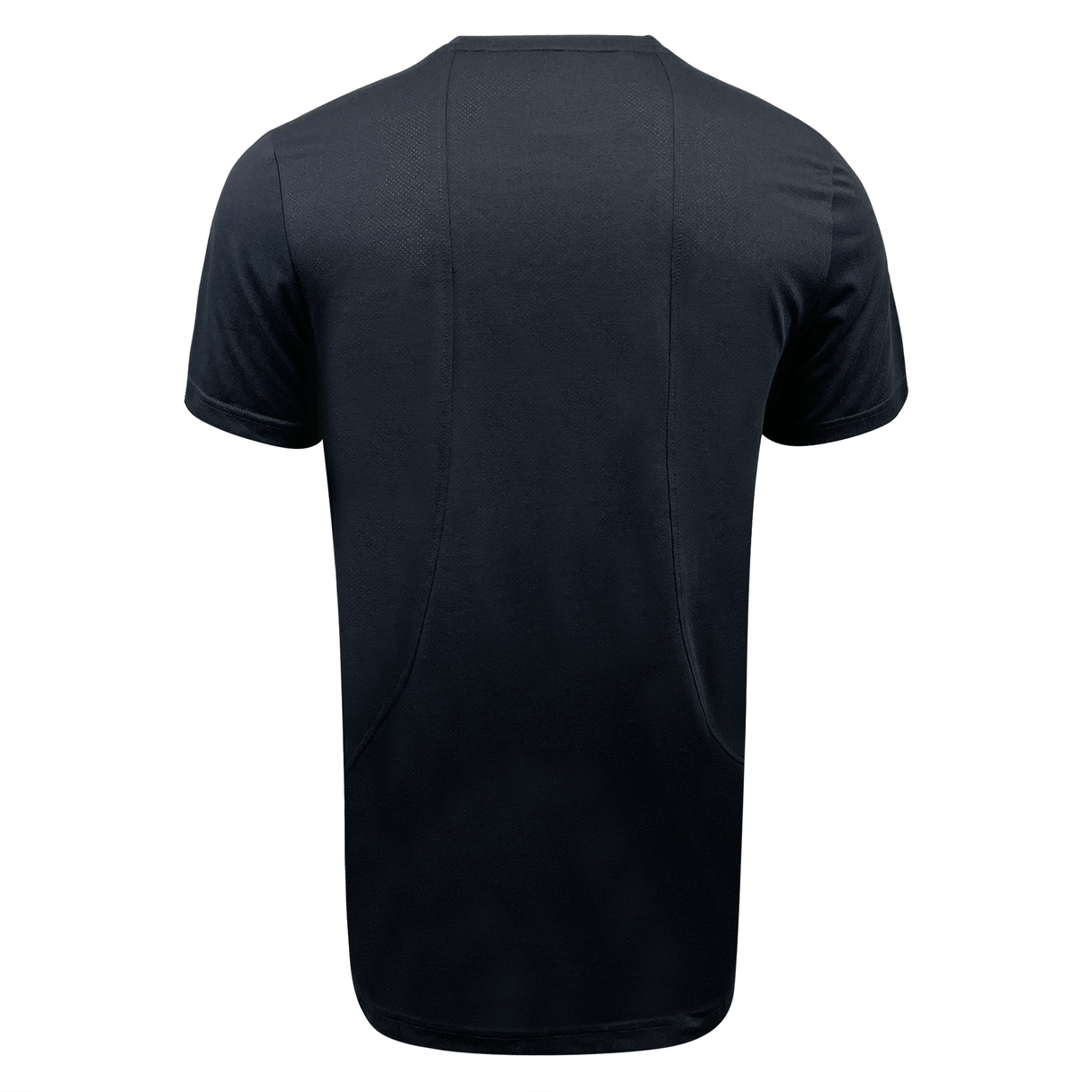 The back view of a men's Canterbury Tempo Vapodri T-shirt, featuring innovative VapoDri technology.