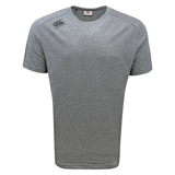 Canterbury Tempo Vapodri T-Shirt in grey with VapoDri technology.
