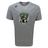 The WRS Canterbury Lewis County Elks Tempo Vapodri T-Shirt by Canterbury is a gray short-sleeve sports shirt featuring moisture-wicking fabric and a “Lewis County Elks Rugby” logo with an elk head graphic on the chest.