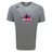 Gray short-sleeve moisture-wicking WRS Canterbury Nebraska Rugby Referee Society Tempo Vapodri T-Shirt with the logo in red, white, and blue on the front center.