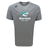 The WRS Canterbury NC Rugby Academy - Megalodons Tempo Vapodri T-Shirt features a stylized shark and "MEGALODONS RUGBY ACADEMY" on the front, plus a shoulder logo. This moisture-wicking tee is ideal for athletic performance.