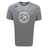 The WRS Canterbury Saint Anselm College Club Rugby Tempo Vapodri T-Shirt is a gray short-sleeve tee with "Saint Anselm Men's Club Rugby" and "SA" logo in white, plus a small Canterbury logo, designed for moisture-wicking comfort.