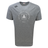Introducing the New Saint Andrews College Tempo Vapodri T-Shirt by Canterbury—a gray short-sleeved tee featuring the “New Saint Andrews RFC 1994” logo and crest on the front, with a WRS Canterbury logo on the right shoulder. Designed in the style of a classic Canterbury Vapodri Tee, this shirt incorporates moisture-wicking technology for superior athletic performance.