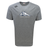 Grey University of New Hampshire Tempo Vapodri T-Shirt by Canterbury, a moisture-wicking athletic tee featuring a cougar mascot logo and the text “MEN’S RUGBY” on the chest.