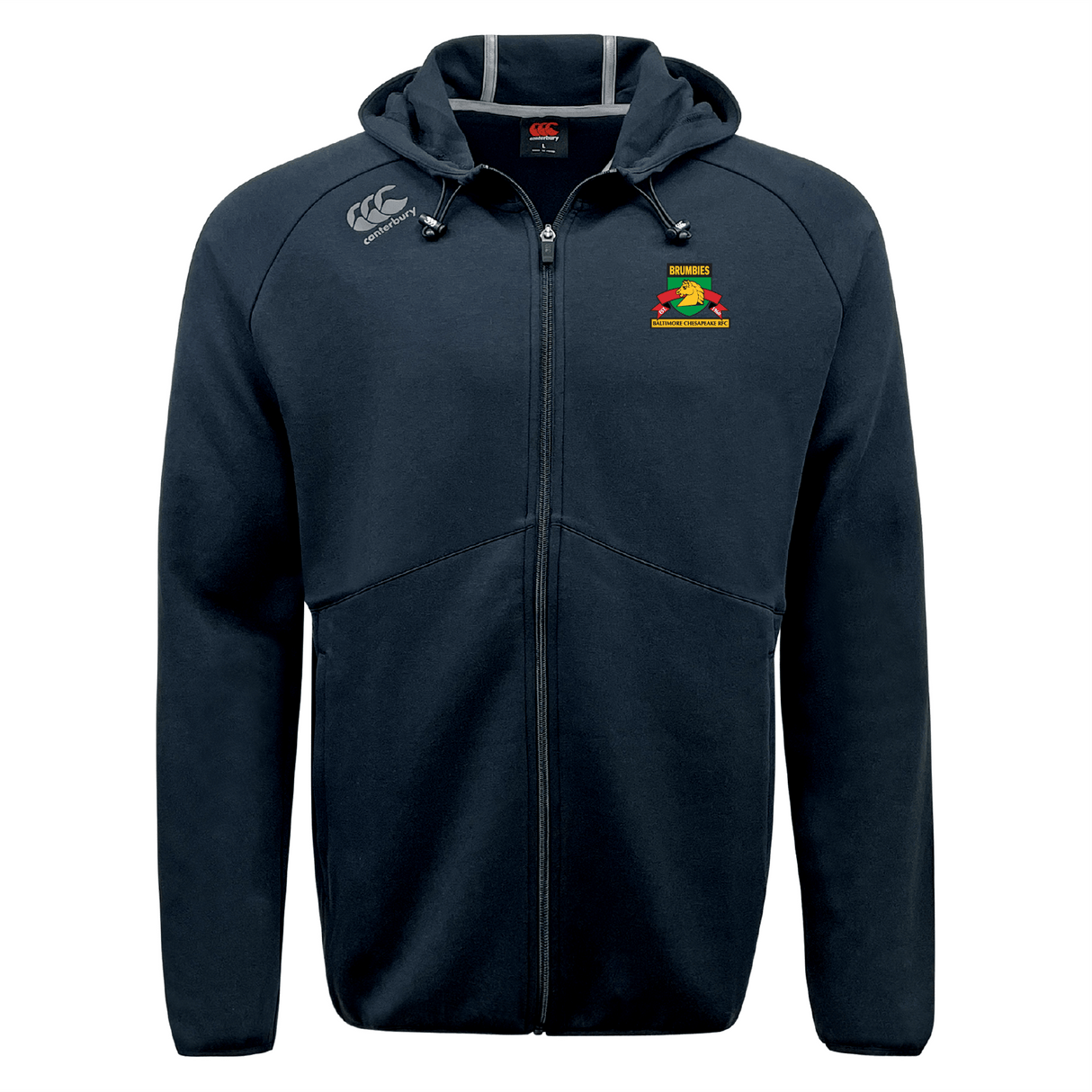 Baltimore Chesapeake Brumbies Tempo Vapodri Full-Zip Hoodie by Canterbury
