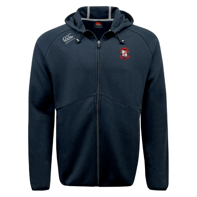 Battleship Rugby Club Tempo Vapodri Full-Zip Hoodie by Canterbury