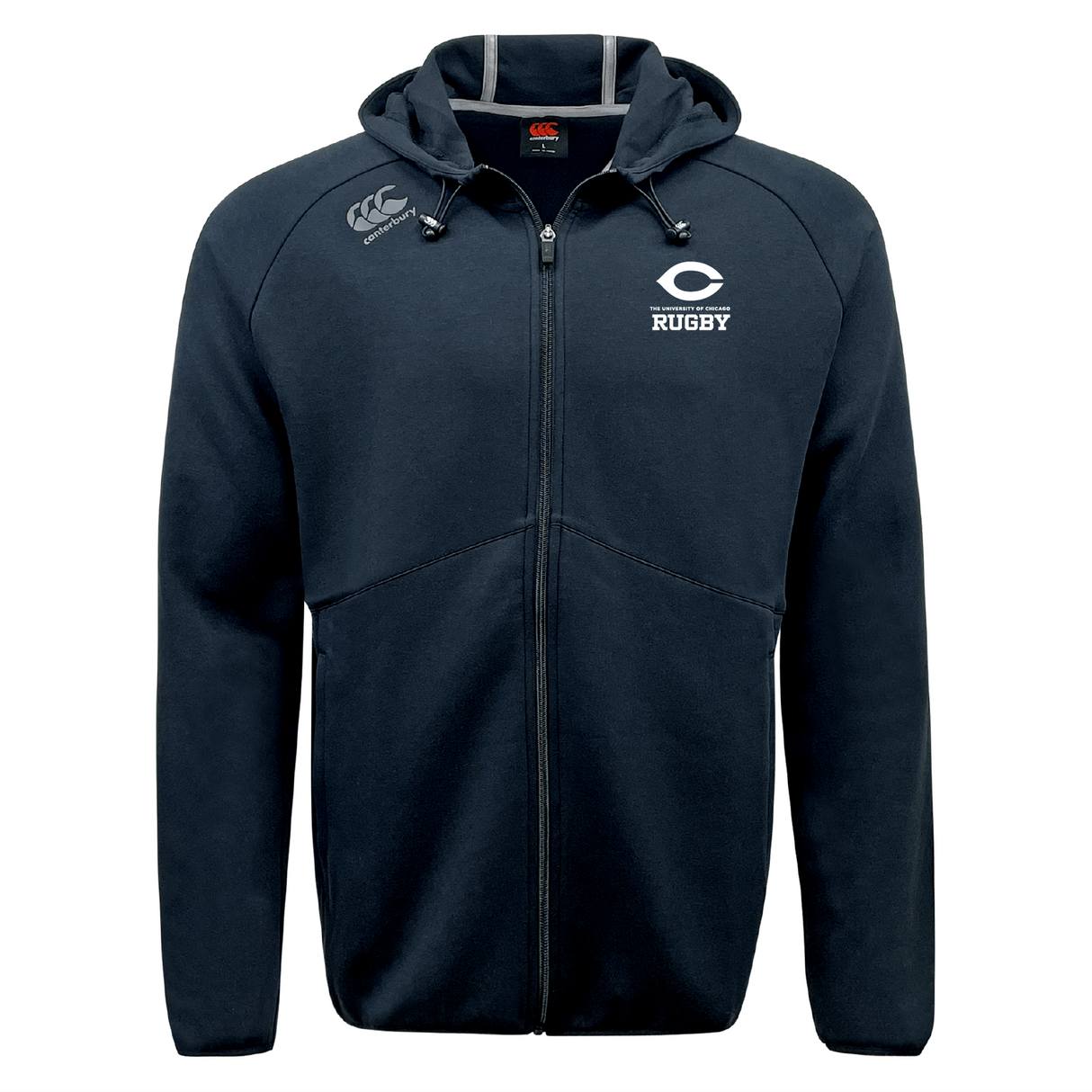 University of Chicago Tempo Vapodri Full-Zip Hoodie by Canterbury