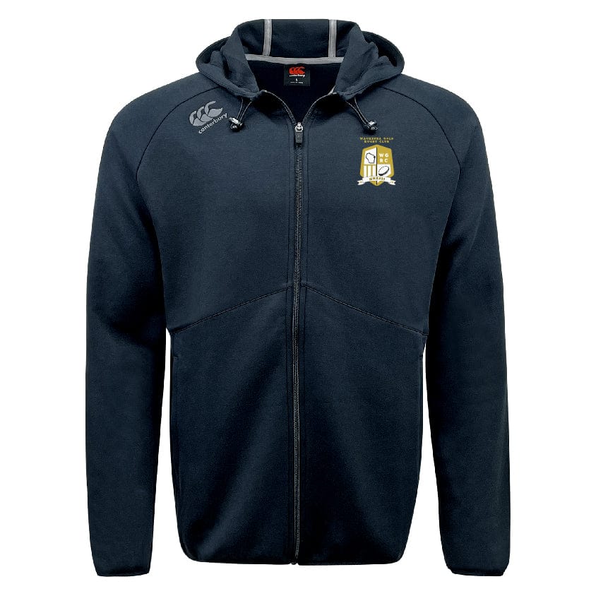 Waukesha Gold Rugby Tempo Vapodri Full-Zip Hoodie by Canterbury