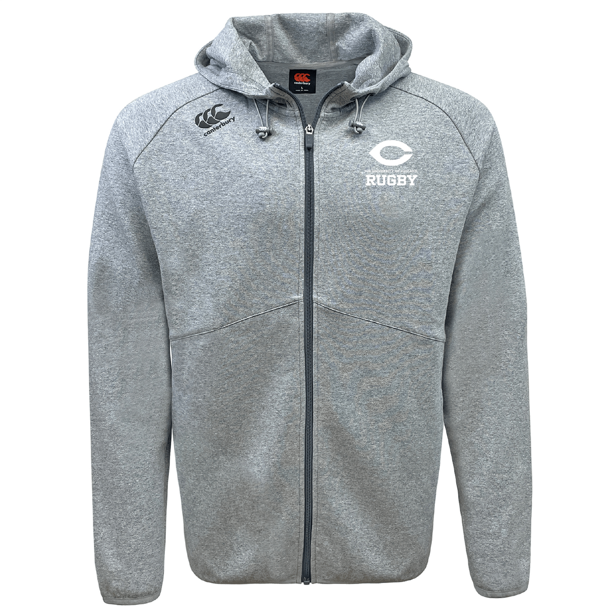 University of Chicago Tempo Vapodri Full-Zip Hoodie by Canterbury