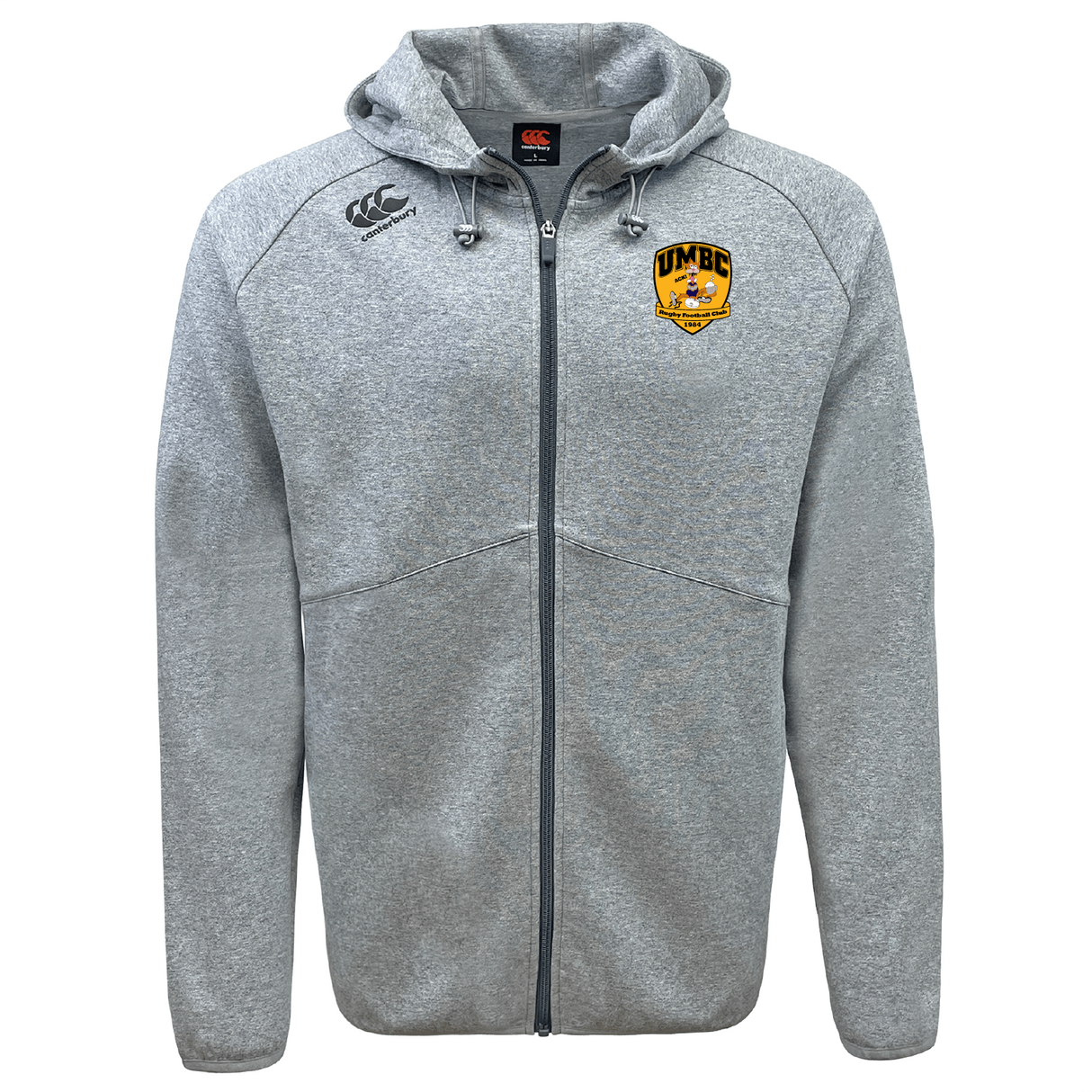 University of Maryland Baltimore County Rugby Tempo Vapodri Full-Zip Hoodie by Canterbury