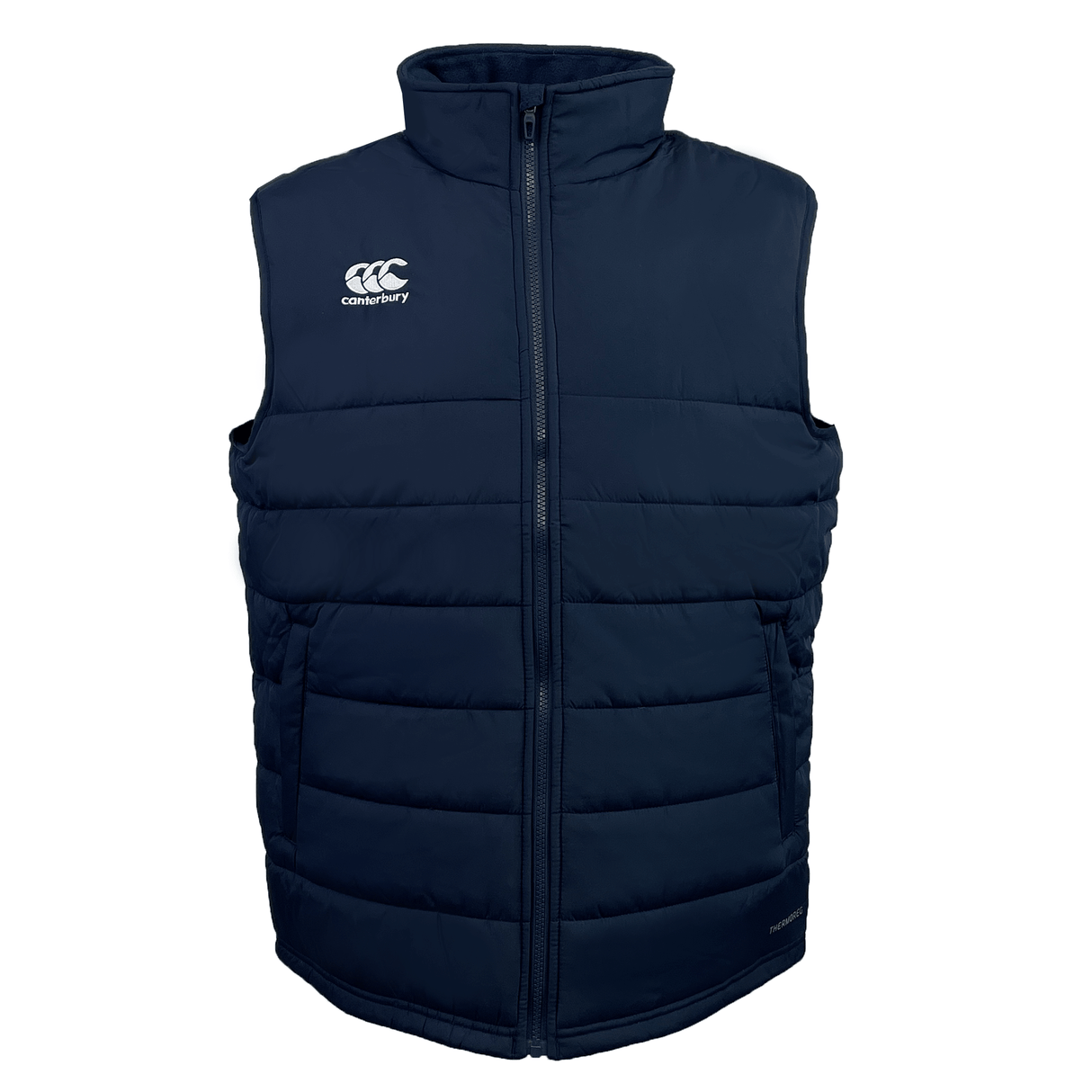 Rugby Vest: Canterbury Core Gilet - Full Zip, Sleeveless, Padded Rugby Vest: Canterbury Core Gilet - Full Zip, Sleeveless, Padded