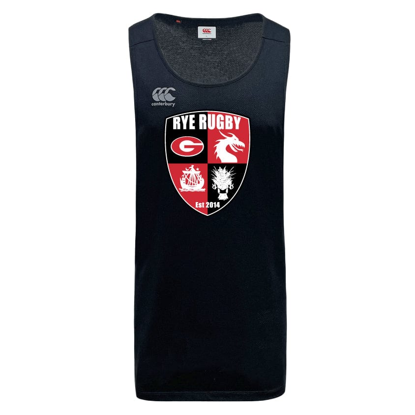 Rye High School Rugby Tempo Vapodri Singlet by Canterbury