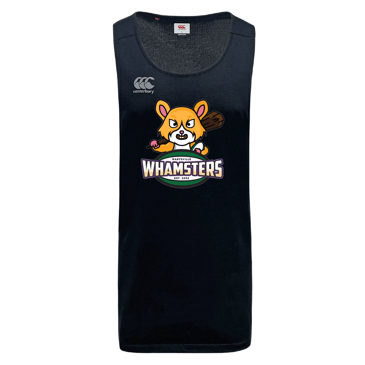 Maryville Whamsters Rugby Tempo Vapodri Singlet by Canterbury