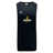 The Chicago Riot Tempo Vapodri Singlet by WRS Canterbury is a black sleeveless athletic jersey with VapoDri technology, featuring the Canterbury logo on the right chest and a gold Chicago Riot Rugby crest on the front.
