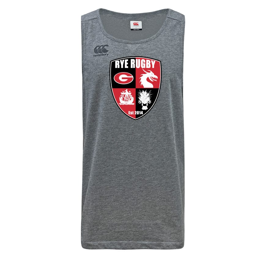 Rye High School Rugby Tempo Vapodri Singlet by Canterbury