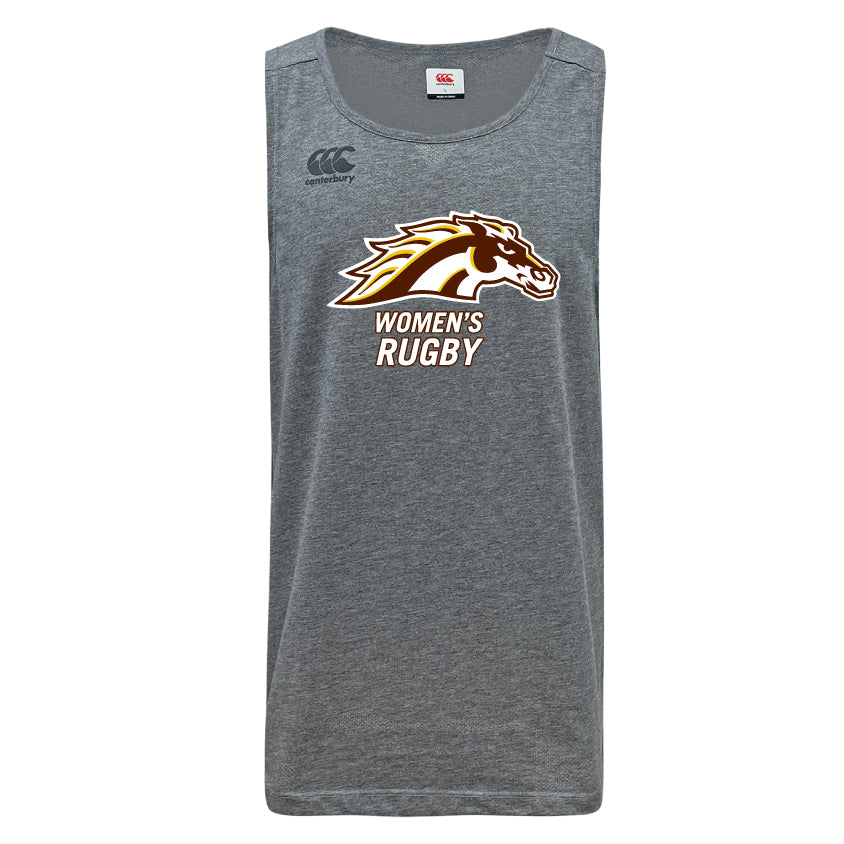 Western Michigan University Women's Rugby Tempo Vapodri Singlet by Canterbury