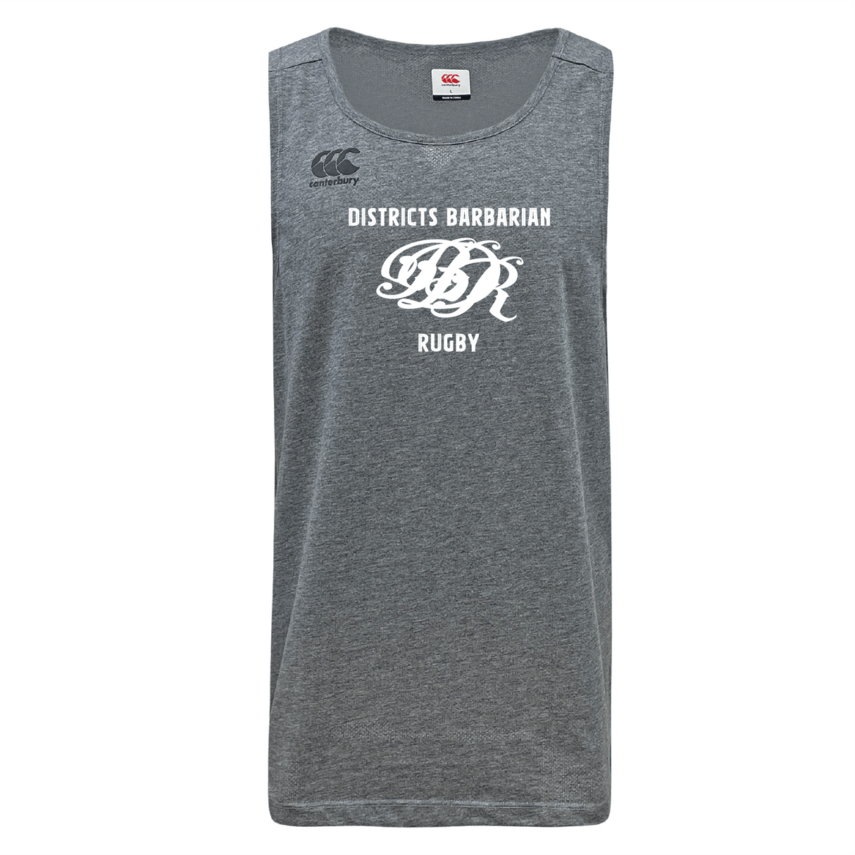 Districts Barbarian RFC Tempo Vapodri Singlet by Canterbury