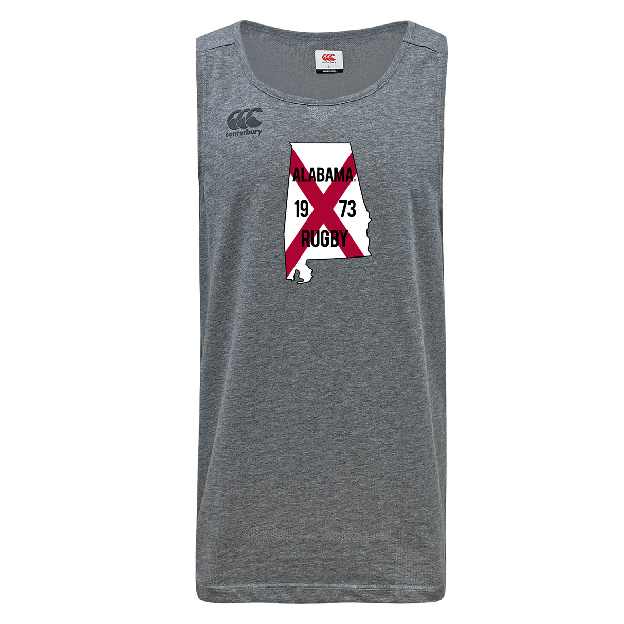University of Alabama Rugby Tempo Vapodri Singlet by Canterbury