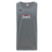 The USA Para Powerlifting Tempo Vapodri Singlet by WRS Canterbury is a gray sleeveless athletic shirt made from recycled polyester, featuring moisture-wicking VapoDri tech and "USA Para Powerlifting" with logo printed on the front.