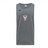 The Superior Rugby Club Tempo Vapodri Singlet by WRS Canterbury is a gray sleeveless shirt with the Canterbury logo and "Superior Rugby" emblem, made from recycled polyester and VapoDri tech to keep you cool and dry.