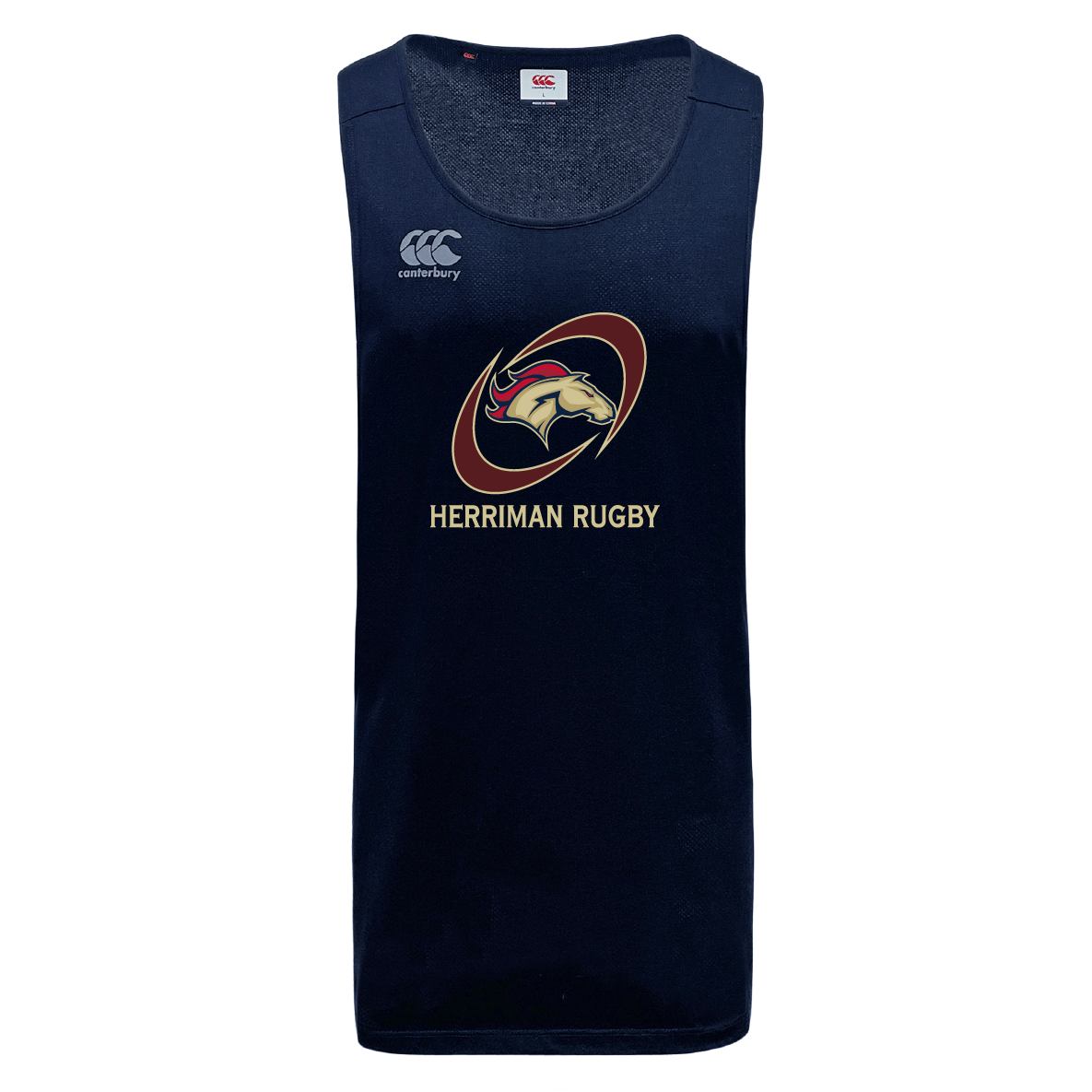 Herriman High School Rugby Tempo Vapodri Singlet by Canterbury