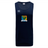 Navy blue Takoma Touch Rugby Tempo Vapodri Singlet featuring a rooster logo above a ribbon reading “Takoma TRFC”.