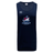Navy blue SUNY Maritime Men’s Rugby Tempo Vapodri Singlet by Canterbury featuring a white anchor logo and “Maritime Rugby” text on the chest.