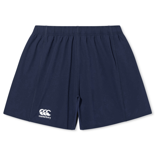 A Canterbury Yokohama Short with a white logo on the side.