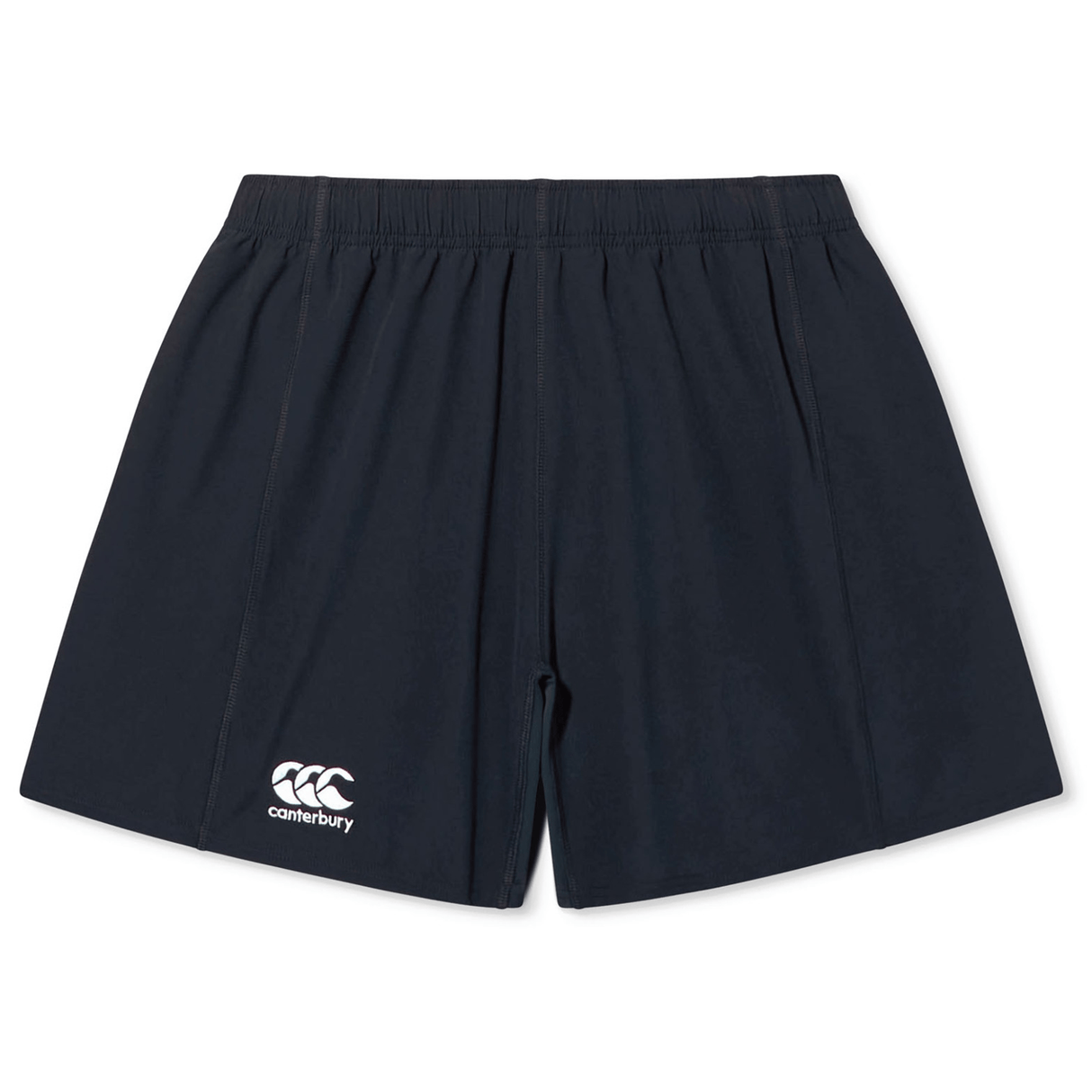 A Canterbury Yokohama Short with a white logo on the side.
