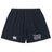 The Valley Panthers Girls Rugby Yokohama Short by EMB Canterbury are black rugby shorts featuring an elastic waistband for comfort, the classic Canterbury logo on the left leg, and the “Valley Panthers Girls Rugby” logo on the right—perfectly designed for performance on the field.
