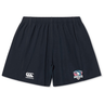 The SWFL Lady Hammerheads Yokohama Short by WRS Canterbury features a Canterbury logo on the left leg and a Hammerheads logo on the right, made from lightweight durable fabric for comfort and performance.