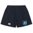 The Minneapolis Mayhem Rugby Yokohama Short by Canterbury features a black design with an elastic waistband, showcasing a white EMB Canterbury logo and a blue Minneapolis Mayhem Rugby team crest. Built for durability, comfort, and performance, these rugby shorts are ideal for both intense training sessions and match days.