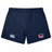 The EMB Canterbury Nebraska Rugby Referee Society Women's Yokohama Short features lightweight, durable fabric, a secure fit, Canterbury logo on the left leg, and Nebraska Rugby Referee Society logo on the right.