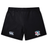 The SWFL Lady Hammerheads Women's Yokohama Short by WRS Canterbury features black athletic rugby shorts with a Canterbury logo on the left leg and a South Logan Hammerheads logo on the right, made from lightweight, durable fabric for a secure fit.