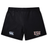 The East Stroudsburg University Women's Yokohama Short by EMB Canterbury features lightweight, durable black fabric with the Canterbury logo on the left leg and "ESU Rugby" on the right—ideal for women's rugby games.