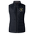 The Hornets Rugby Club 1977 Women's Elite Microlite Gilet by Canterbury features a black, sleeveless insulated design with a front zipper, two side pockets, and an embroidered "Hornets Rugby Club 1977" logo on the left chest. Crafted by EMB Canterbury, this women's elite gilet is constructed with Thermoreg fleece for enhanced warmth and performance.