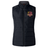 The EMB Canterbury Godzilla Rugby Football Club Women’s Elite Microlite Gilet by Canterbury is a black quilted vest with a zip-up front and side pockets, featuring a maroon cougar patch and “COUGARS” text on the left chest. Designed as an insulated gilet, it offers added warmth and is perfect for layering during cooler weather.