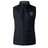 The EMB Canterbury Cypress Warriors Men's Rugby Women's Elite Microlite Gilet is a black sleeveless vest with front zipper, two side pockets, and a stitched team logo on the chest—lightweight for warmth and style every day.