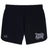 Introducing the Valley Panthers Girls Rugby Women’s Elite Woven Short by EMB Canterbury—premium gym shorts for women featuring the official “Valley Panthers Girls Rugby” logo on the right leg and a white Canterbury logo on the left. Designed for performance, these training shorts include convenient zippered pockets to securely store your essentials during workouts.