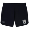The South Orange County Raptors Women’s Elite Woven Short by EMB Canterbury features convenient zippered pockets and showcases the Canterbury logo on the left thigh with the South Orange County Raptors Rugby team crest on the right, making them perfect women’s gym shorts.