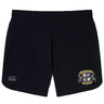 The Winchester Cannons Women's Elite Woven Short by EMB Canterbury features the team crest on the right leg and CCC logo on the left, offering style and comfort—perfect women's gym shorts.