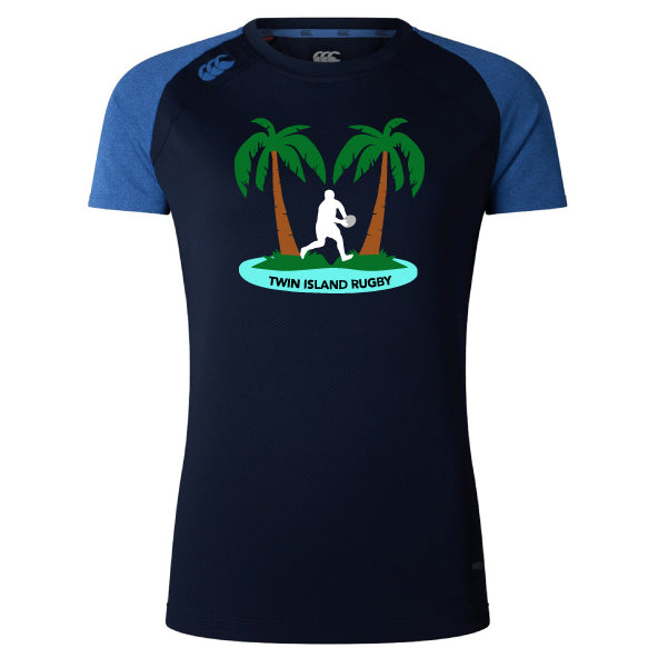 Twin Island Rugby Women's Elite Training Tee by Canterbury