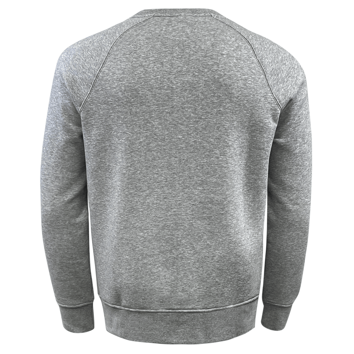 Rear view of an ultra-soft Canterbury Club Crew Sweatshirt with a CCC logo on a white background.