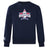 Canterbury's navy blue WRS Capital Selects Club Crew Sweatshirt showcases a 'Capital Rugby Union' logo on the front and an embroidered CCC logo on the sleeve for added style. This ultra-soft sweatshirt ensures comfort while showcasing your rugby spirit.