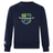 The Kingwood Rugby Club Crew Sweatshirt by Canterbury features a "Kingwood Rugby" crest with shield and banner, embroidered CCC logo on the left sleeve, and is made from ultra-soft fabric for comfort. Brand: WRS Canterbury.