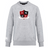 Discover the ultra-soft Southern Pines Youth Rugby Club Crew Sweatshirt by WRS Canterbury, featuring a gray design with an embroidered CCC logo and a red and black shield insignia boasting "SP" and "Southern Pines Youth Rugby" text for unmatched comfort and spirited style.