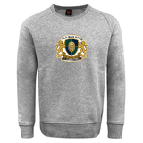 The WRS Canterbury Old Man Rivah Rugby Club Crew Sweatshirt features a lion crest with "Old Man Rivah" and "For Our Glory" on the front plus an embroidered CCC logo. Ultra-soft for everyday comfort.